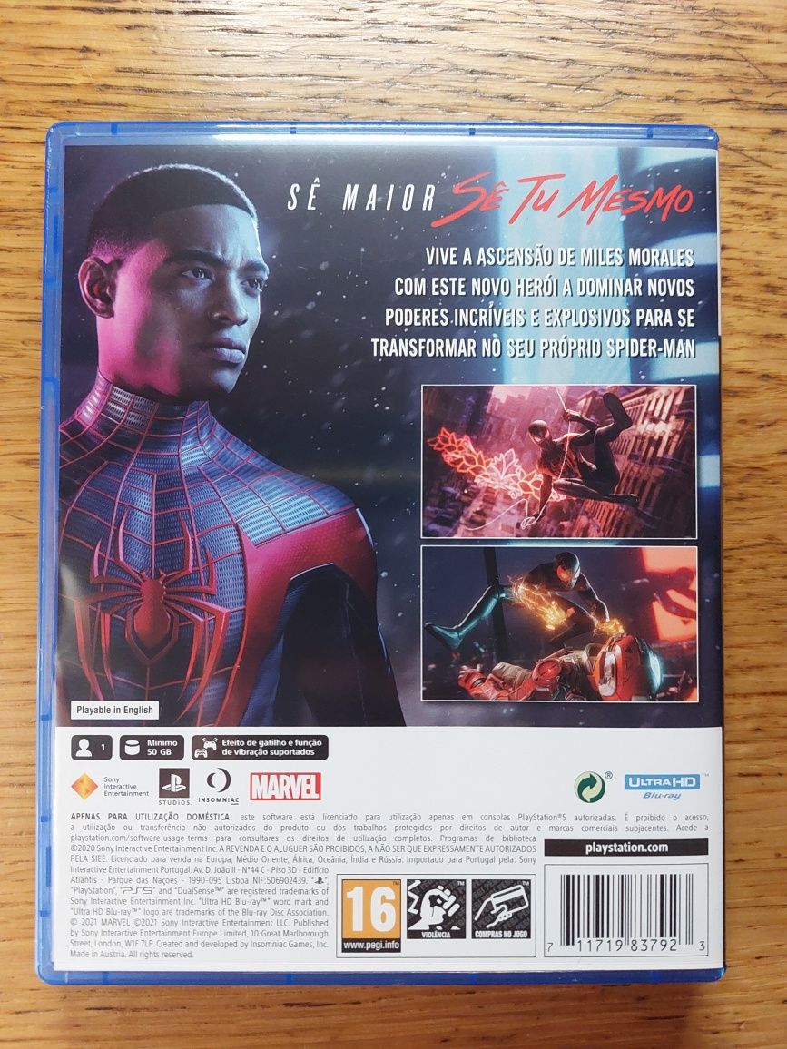 Spider-man Miles Morales - PS5