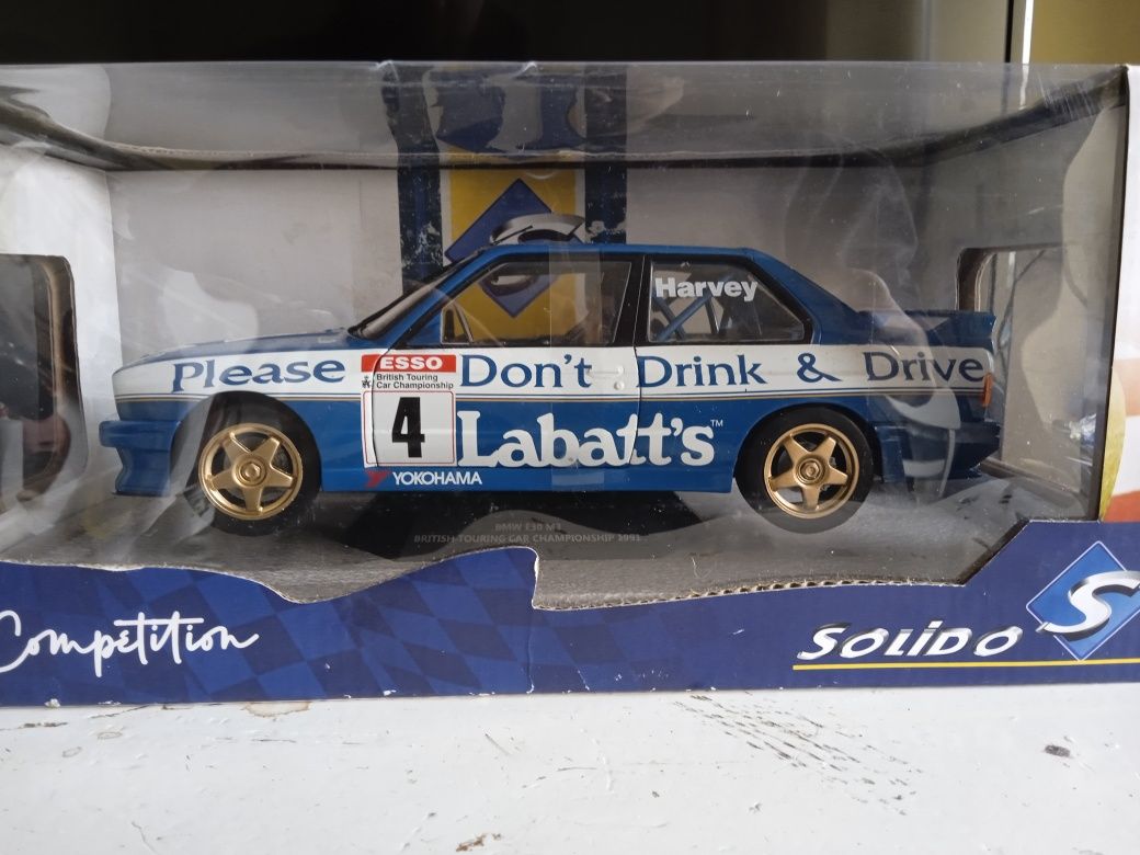 1:18 Solido Model 1991 BMW E30 M3