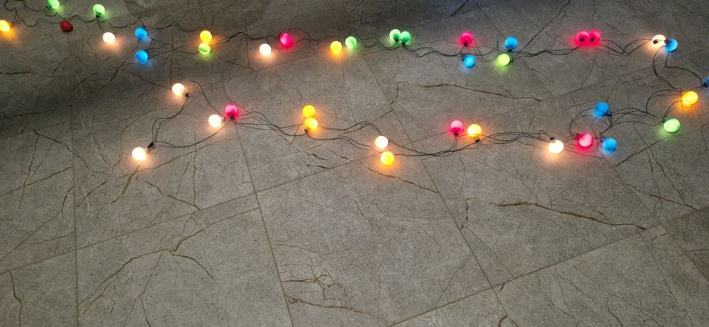 Гірлянда новорічна СССР