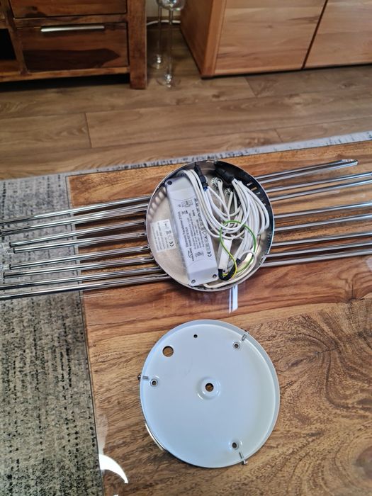 Lampa sufitowa plafon Spider chrom Azzardo MB 127-18