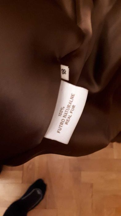 Prawdziwe futro z norek. IDEAŁ Polska produkcja! r.M