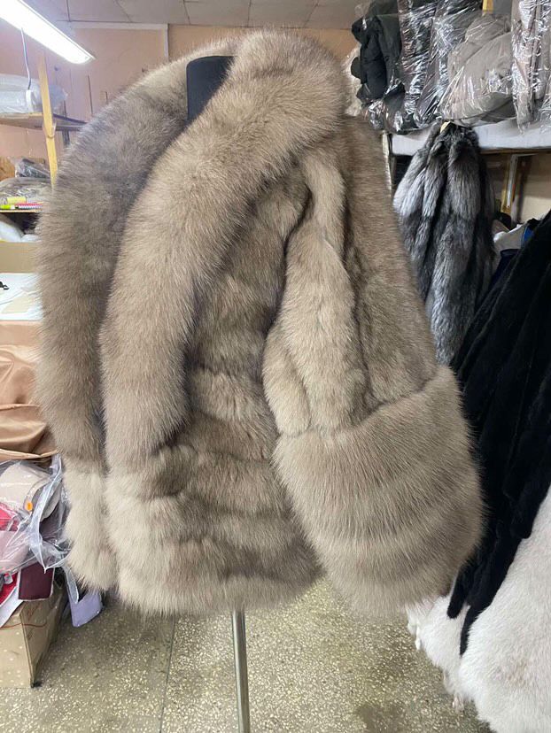 Шуба автоледі з песця