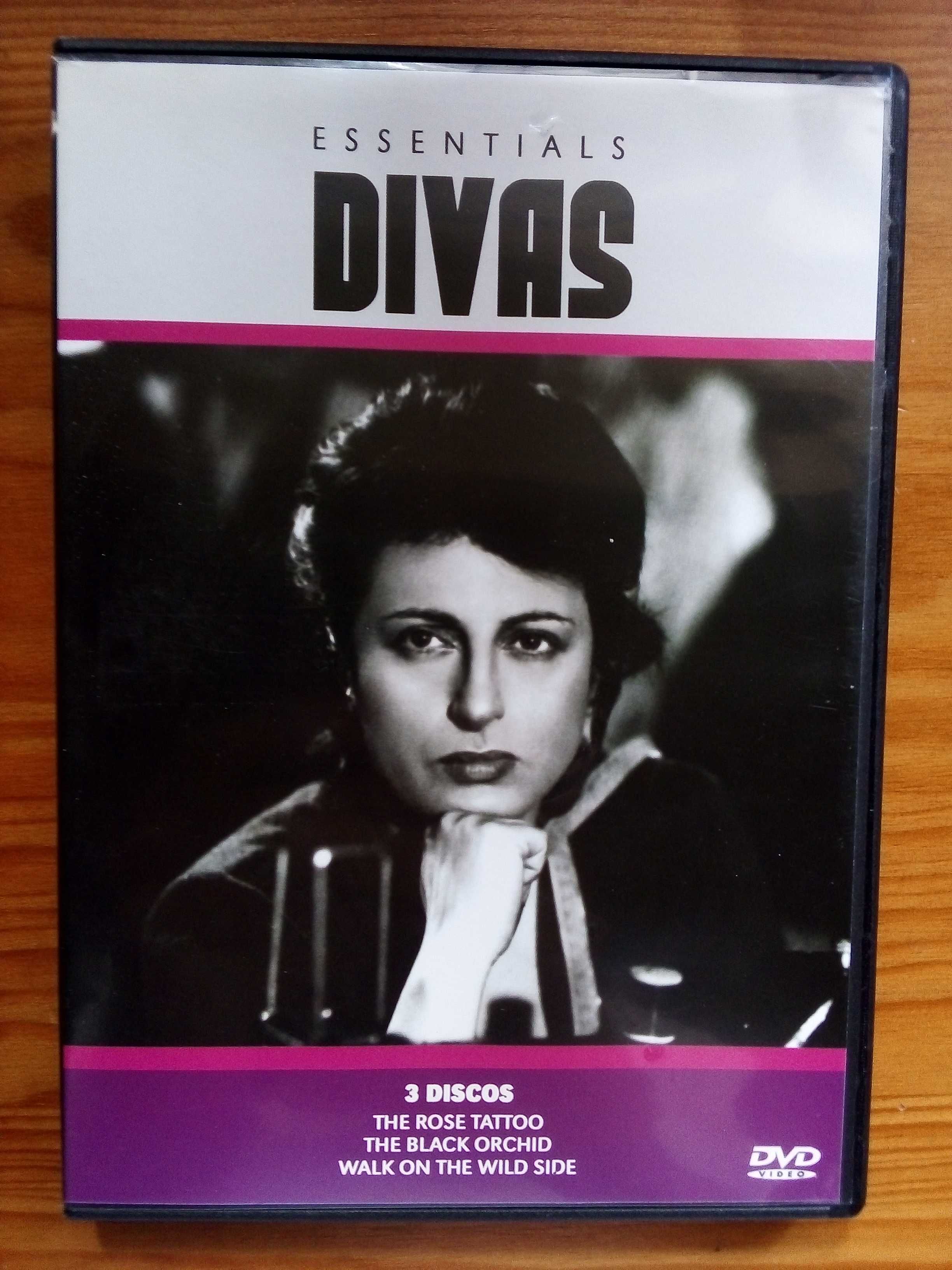 Rosa Tatuada, Orquídea Negra, Restos de Um Pecado Box 3DVD Divas