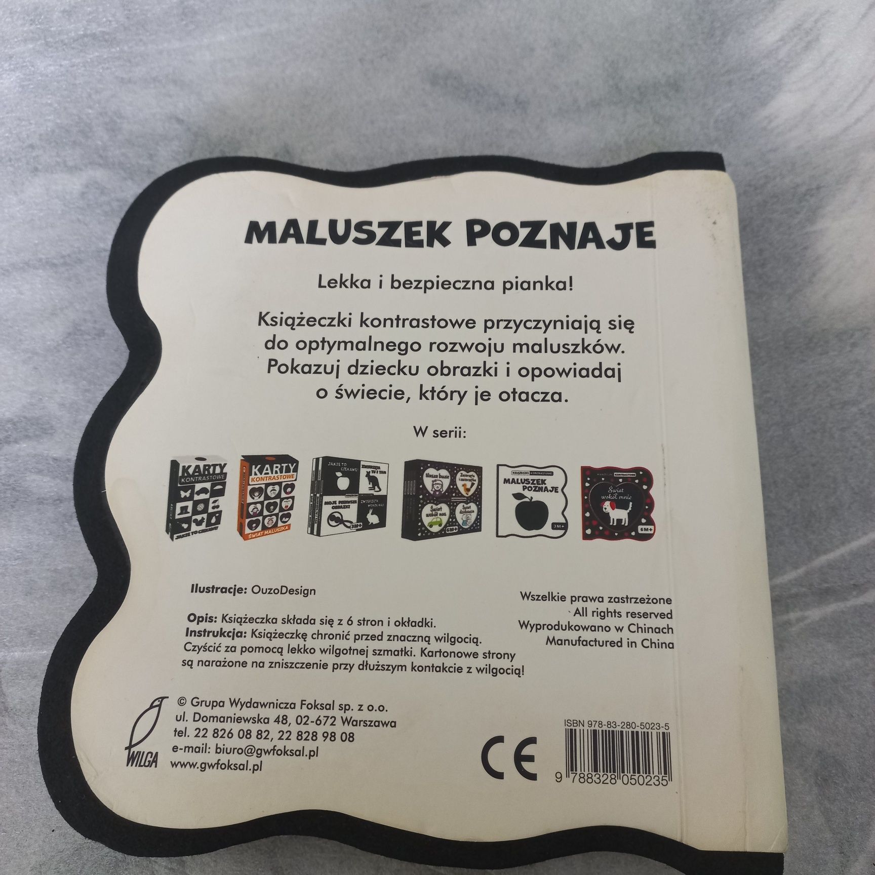 Książeczka maluszek poznaje