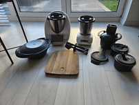 Zestaw Thermomix TM6 + Friend + deska + szatkownica + 2 naczynia