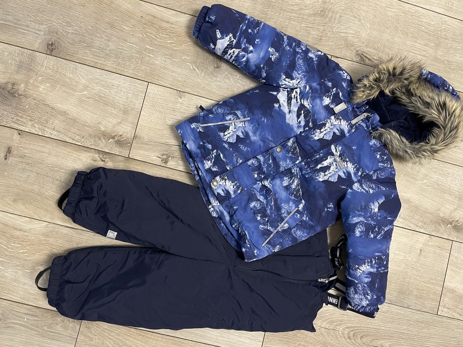 Зимовий комбінезон комплект костюм lenne зимний комбинезон комбез 98