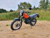 Yamaha TW125 bezwypadkowy, niski przebieg