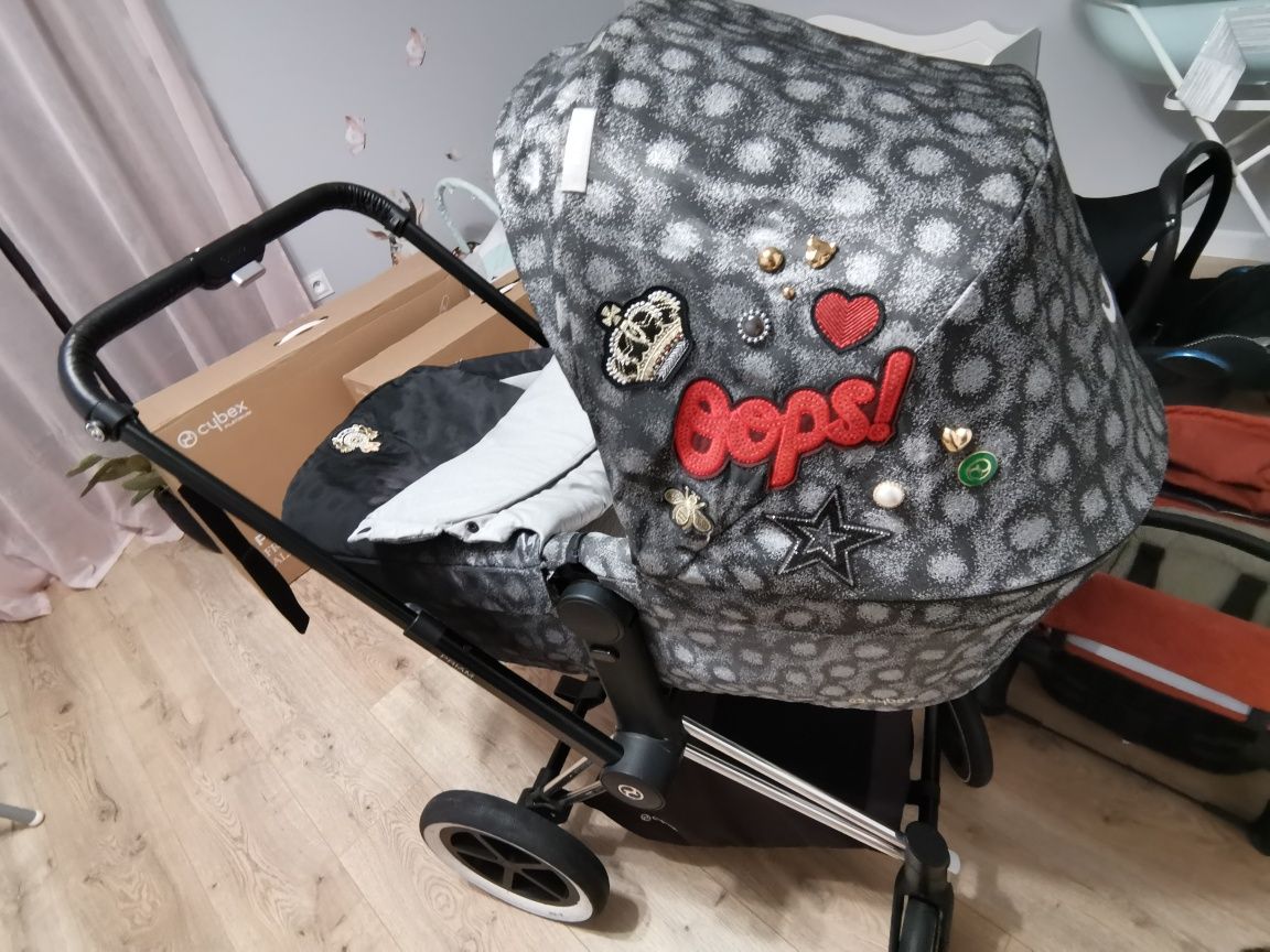 Wózek Cybex Priam Rebellious, spacerówka i gondola