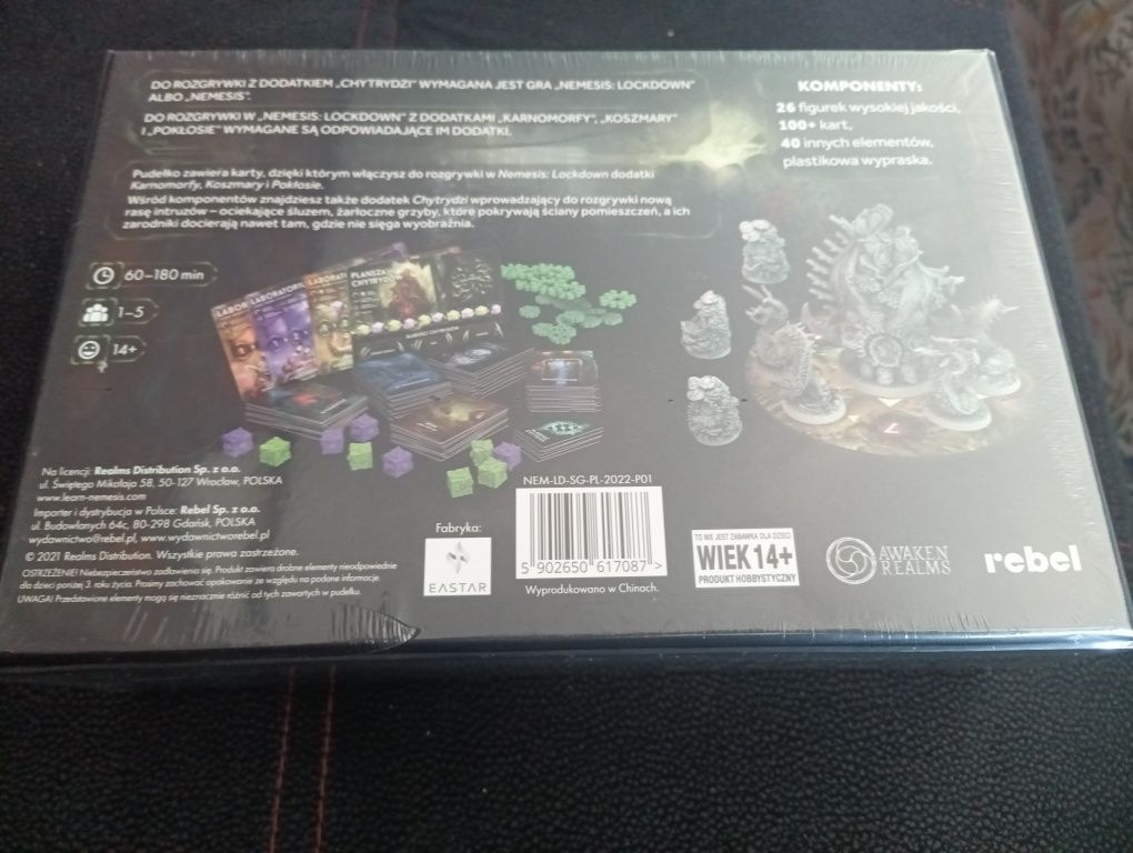 Nemesis Lockdown PL plus zawartość dodatkowa Sundrop nowa w folii gra