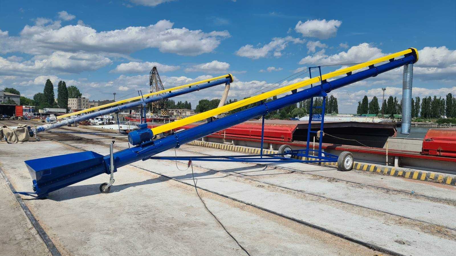 Погрузчик для загрузки зерна в баржи и вагоны 120-180 тонн в час