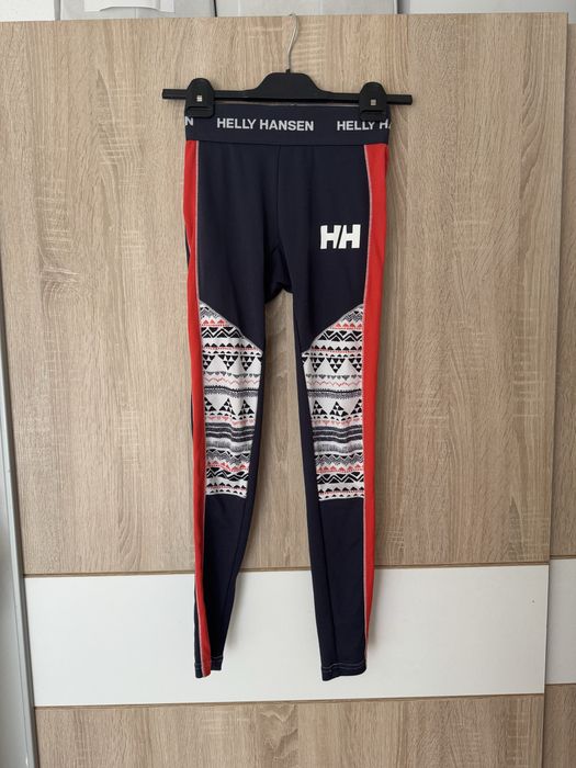 Legginsy Helly Hansen XS damskie górskie logowane