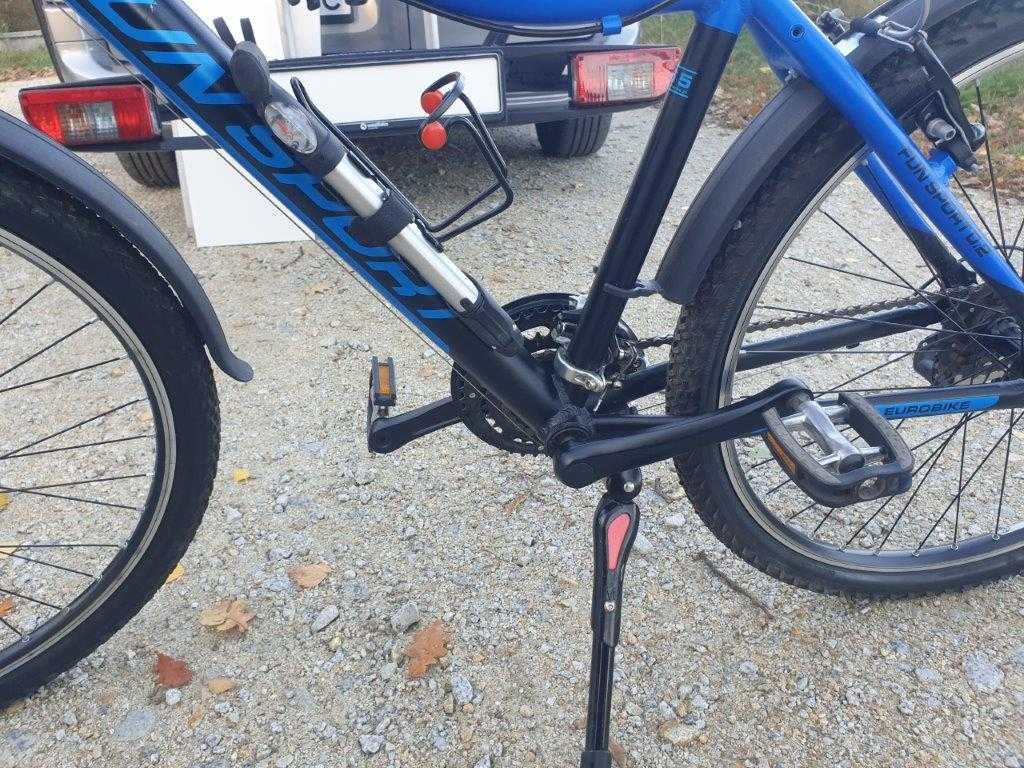 świetny rower EUROBIKE FUN SPORT 0.2 niebieski 16,5 " jak nowy