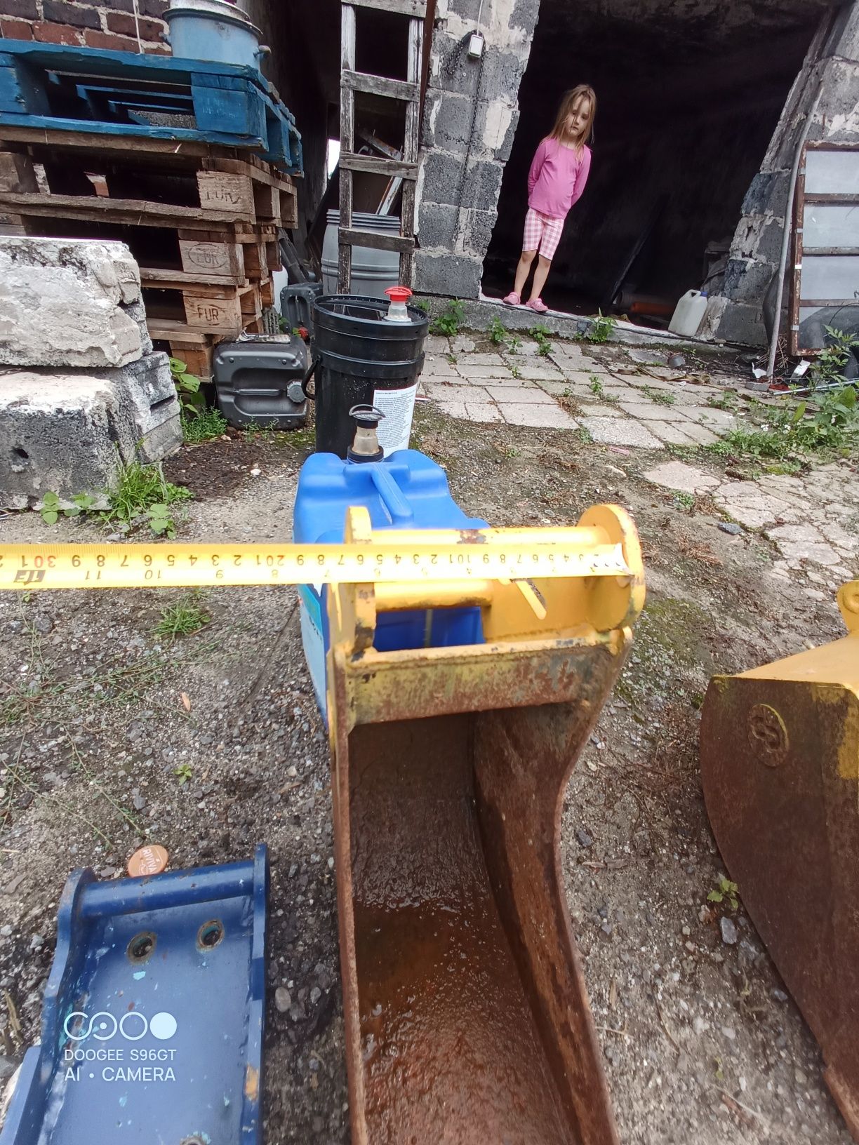 Łyżka  skarpowka110cm+ wąska 20cm minikoparka