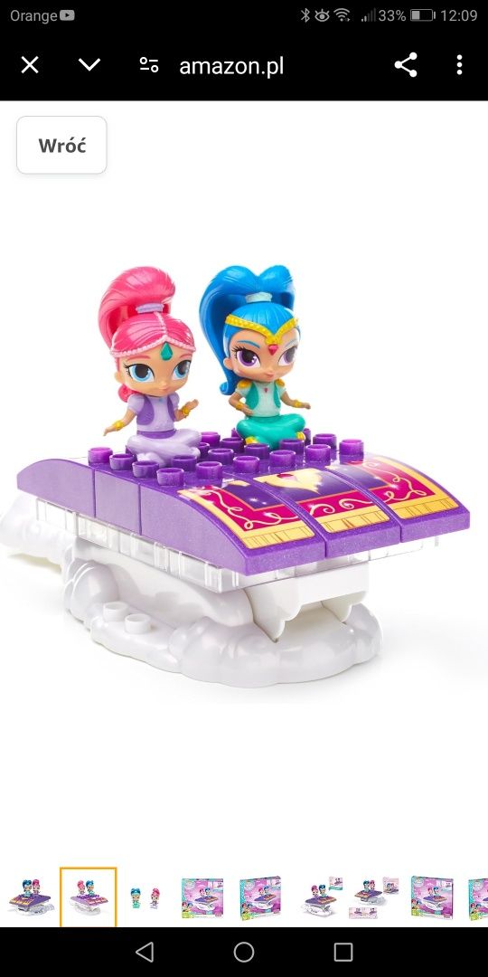 Mega Bloks klocki Shimmer & Shine Magic