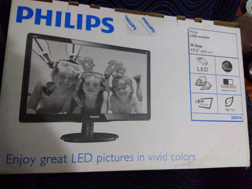 LED monitor PHILIPS 200v4
