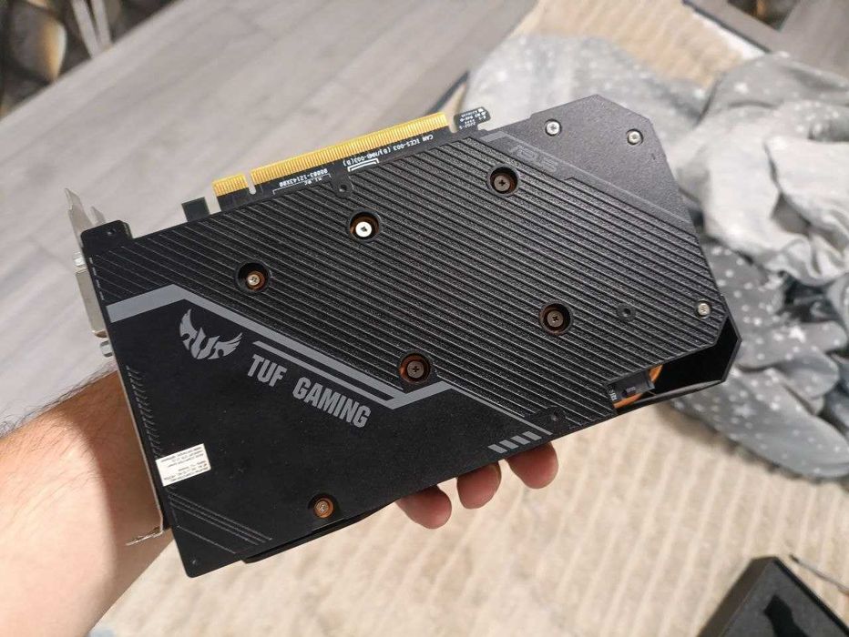 «ASUS TUF GTX 1660 Ti 6GB — идеал, без майнинга, Full HD гейминг»