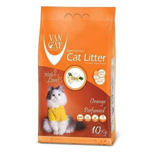VanCat  Бентонитовый наполнитель Fresh, Pine, Soap, Aloe, Orange 10кг