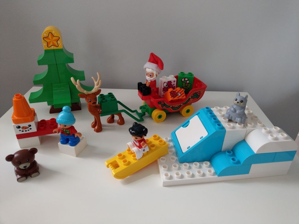 Lego duplo 10837 Mikołaj, ferie 2-5 lat