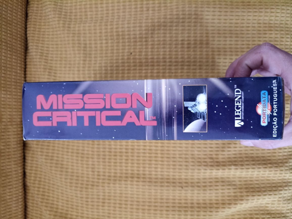 Mission Critical PC Cd-rom big box versão portuguesa