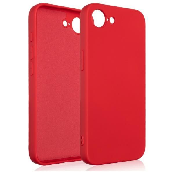 Etui do iPhone 16e Silicone case obudowa pokrowiec + mikrofibra