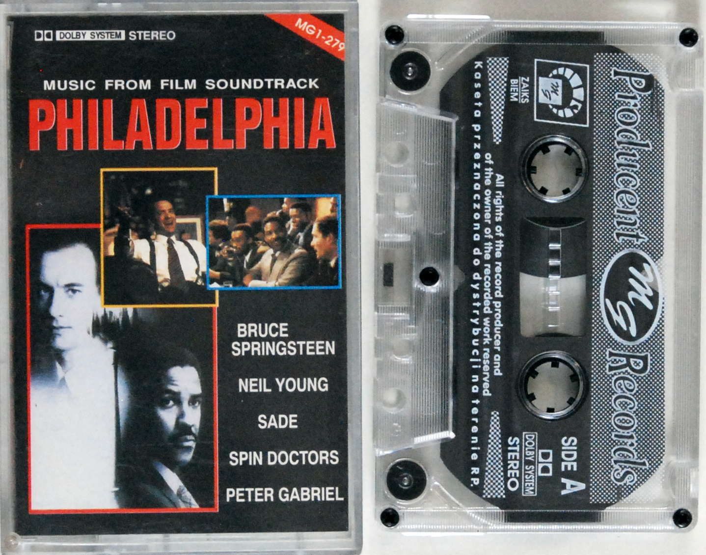 VA - Philadelphia (Music From The Motion Picture) (MC) BDB