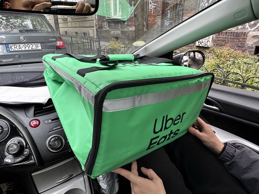 Torba termiczna do dostaw - samochodowa (Uber Eats/Glovo/Wolt/Pyszne)