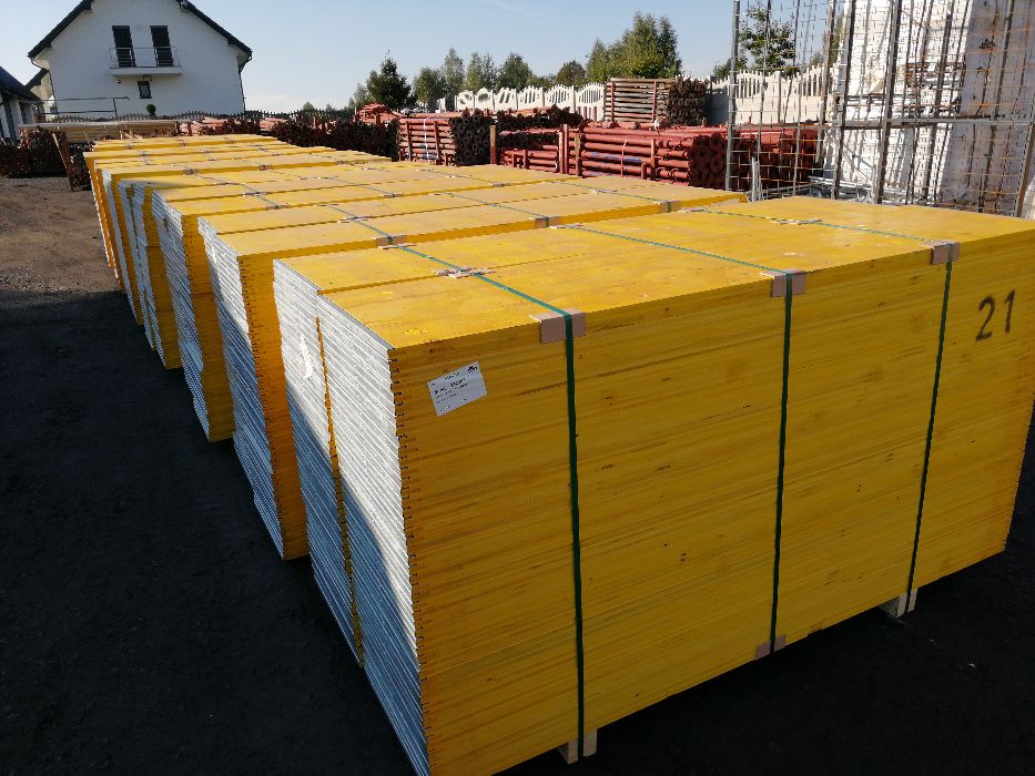 Sklejka Wielowarstwowa Szalunki stropowe Stemple budowlane Dźwigary