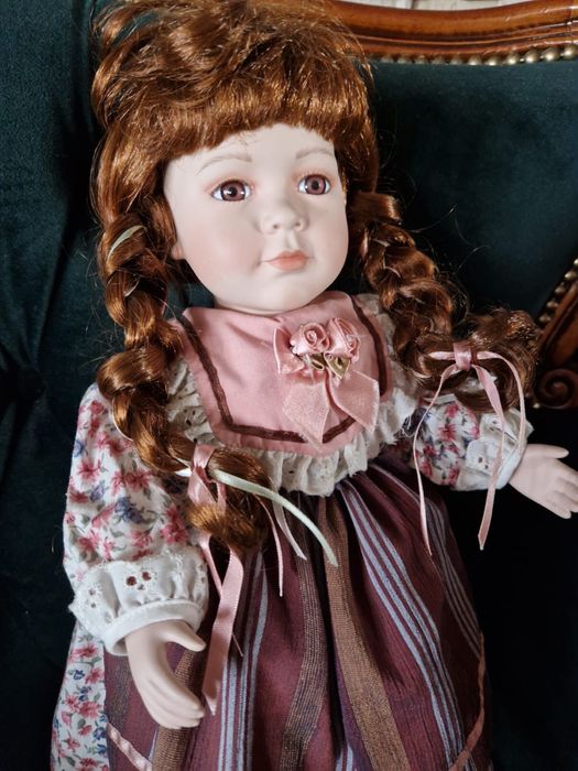 Lalka porcelanowa ZASAN
