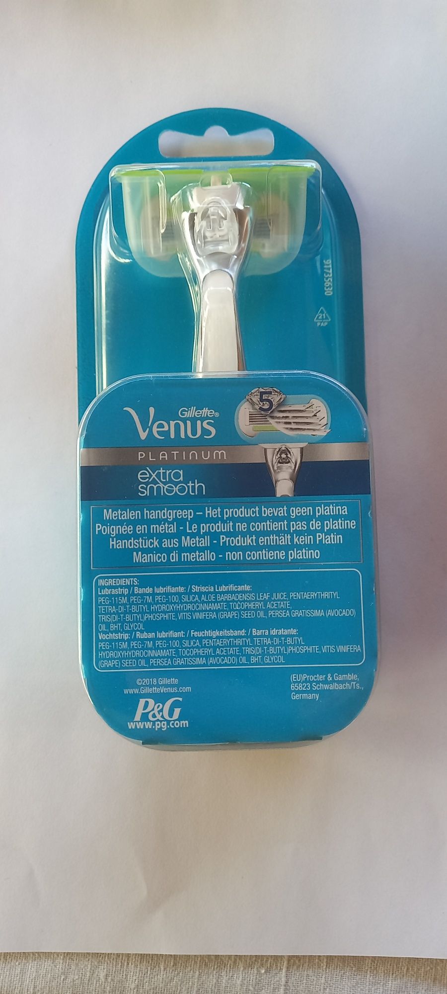 Gillette Venus станки: smooth, extrasmooth, comfortglide