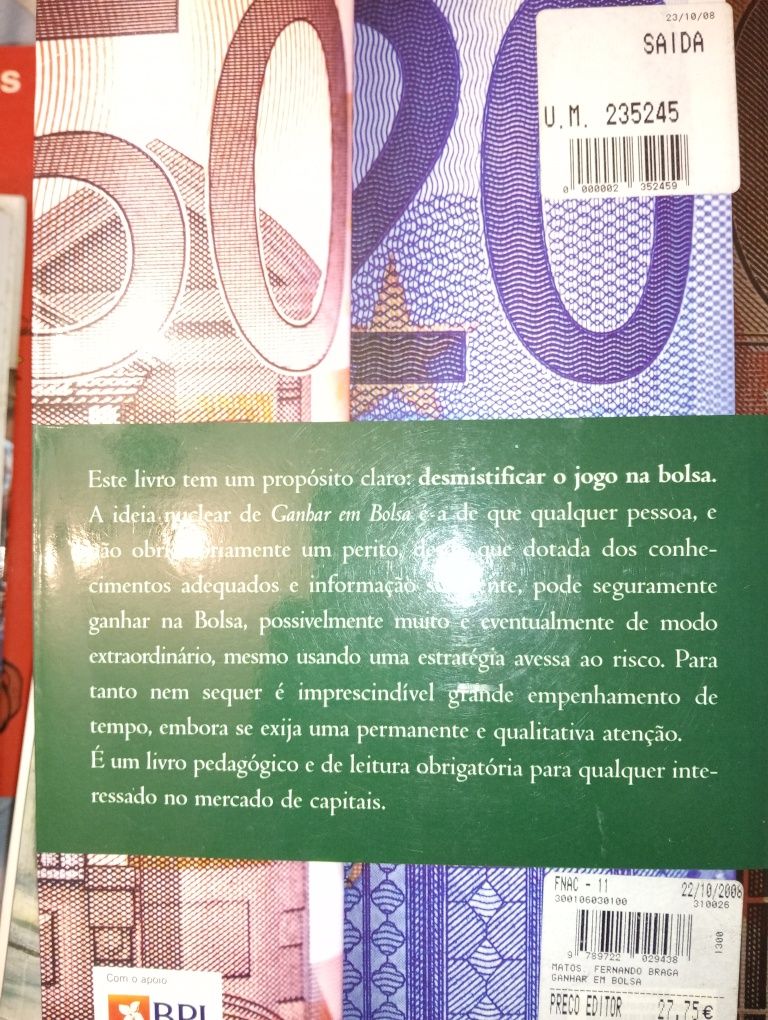 Ganhar em Bolsa Fernando Braga de Matos