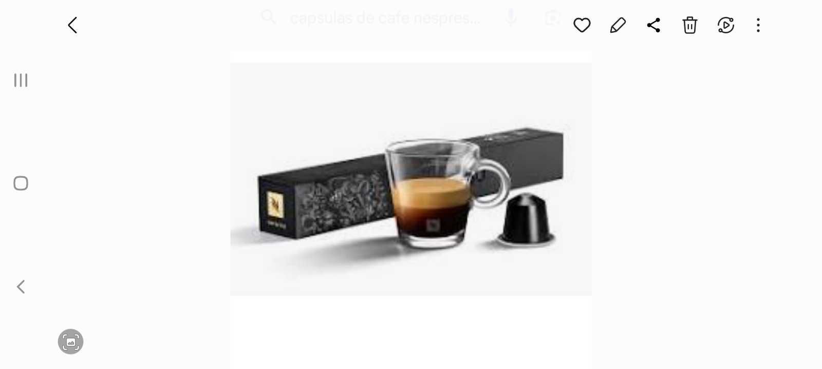 50 Cápsulas de café Nespresso