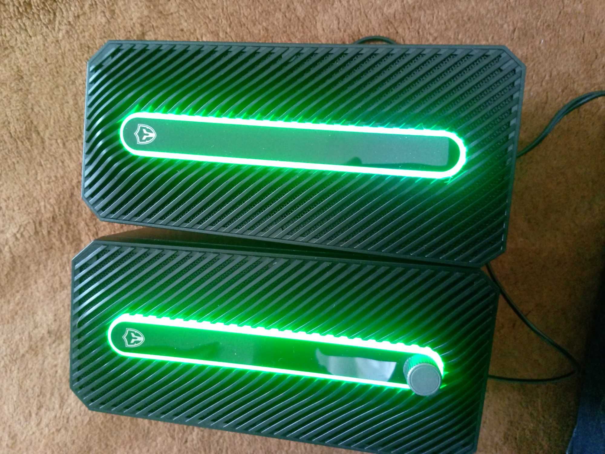 Głośniki gamingowe Battletron z LED