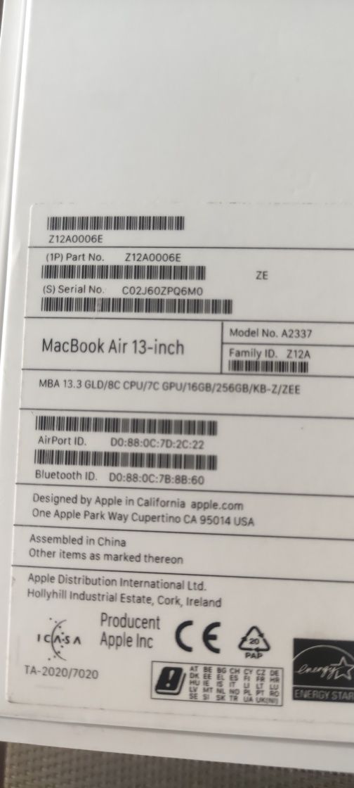 MacBook Air13-inch