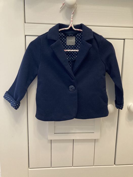 Marynarka żakiet dziewczynka Next 68-74