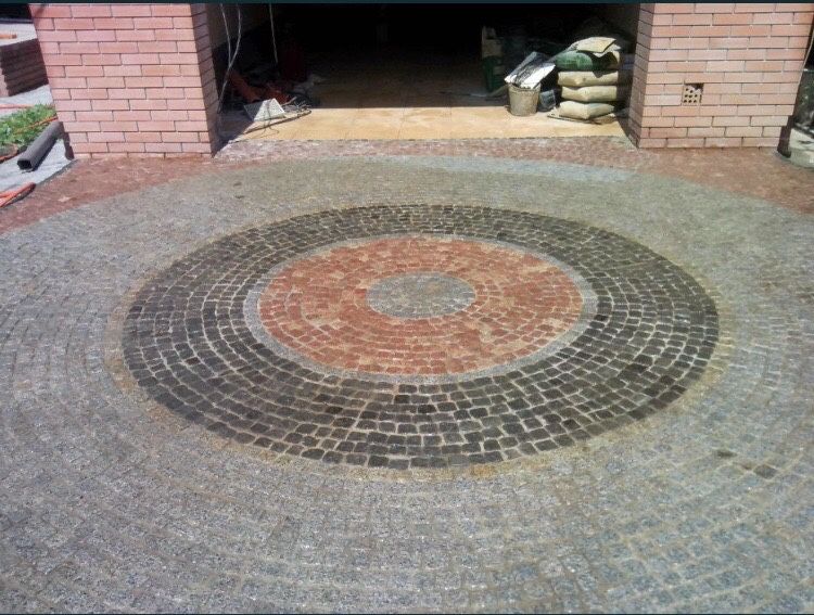 Укладання Бруківки Укладка Брусчатки