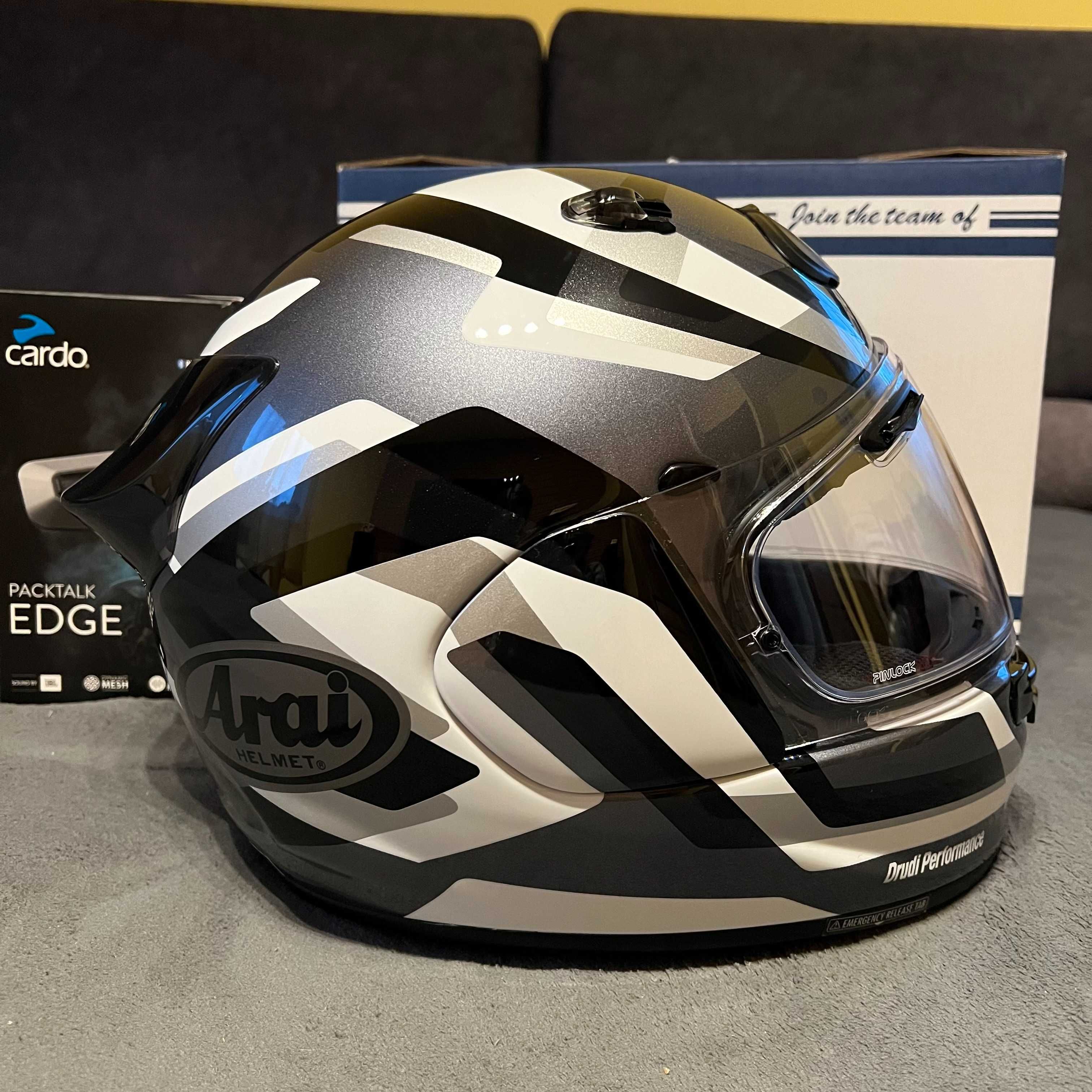 Kask integralny Arai Quantic Snake WHITE L 59cm