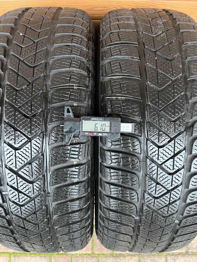 215/60/16 PIRELLI 2 opony zimowe 6.10mm 2020r wysyłka!