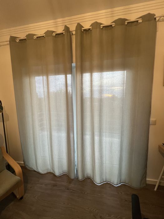 Conjunto de cortinados