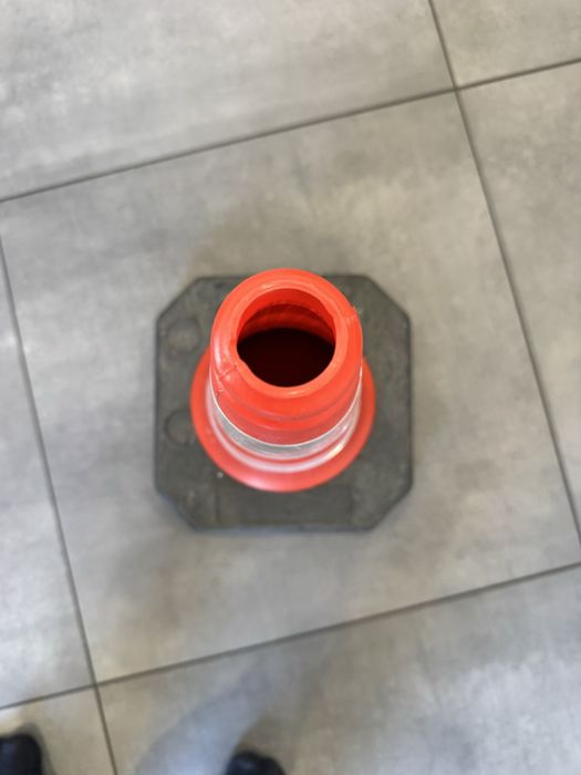 Pachołek drogowy, PACHOŁKI, kegel, ZNAK drogowy, zabezpieczenie 75cm