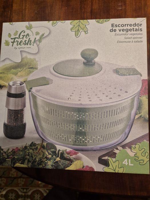 Escorredor de saladas e legumes