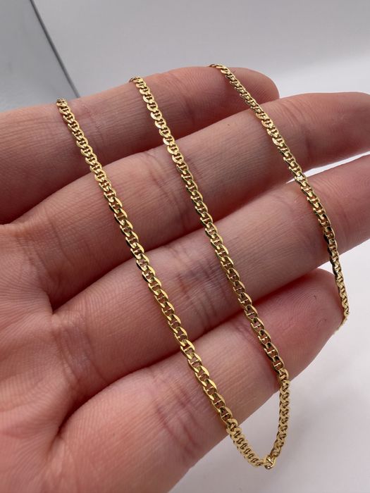 Złoty damski łańcuszek próby 585 50 cm Białystok