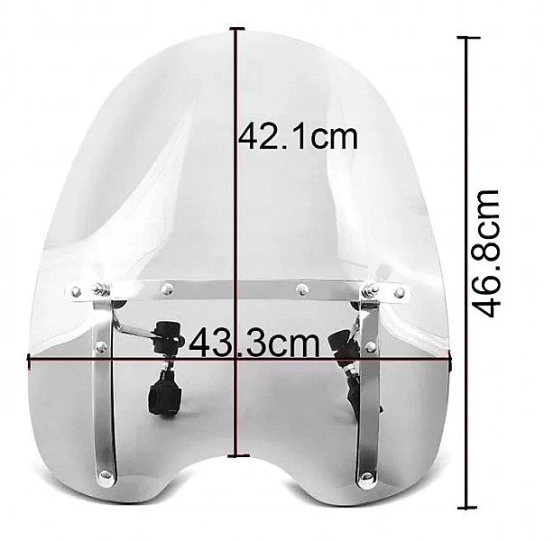 Szyba Motocyklowa Honda Vt 125, 500/600, 750/1100 Shadow