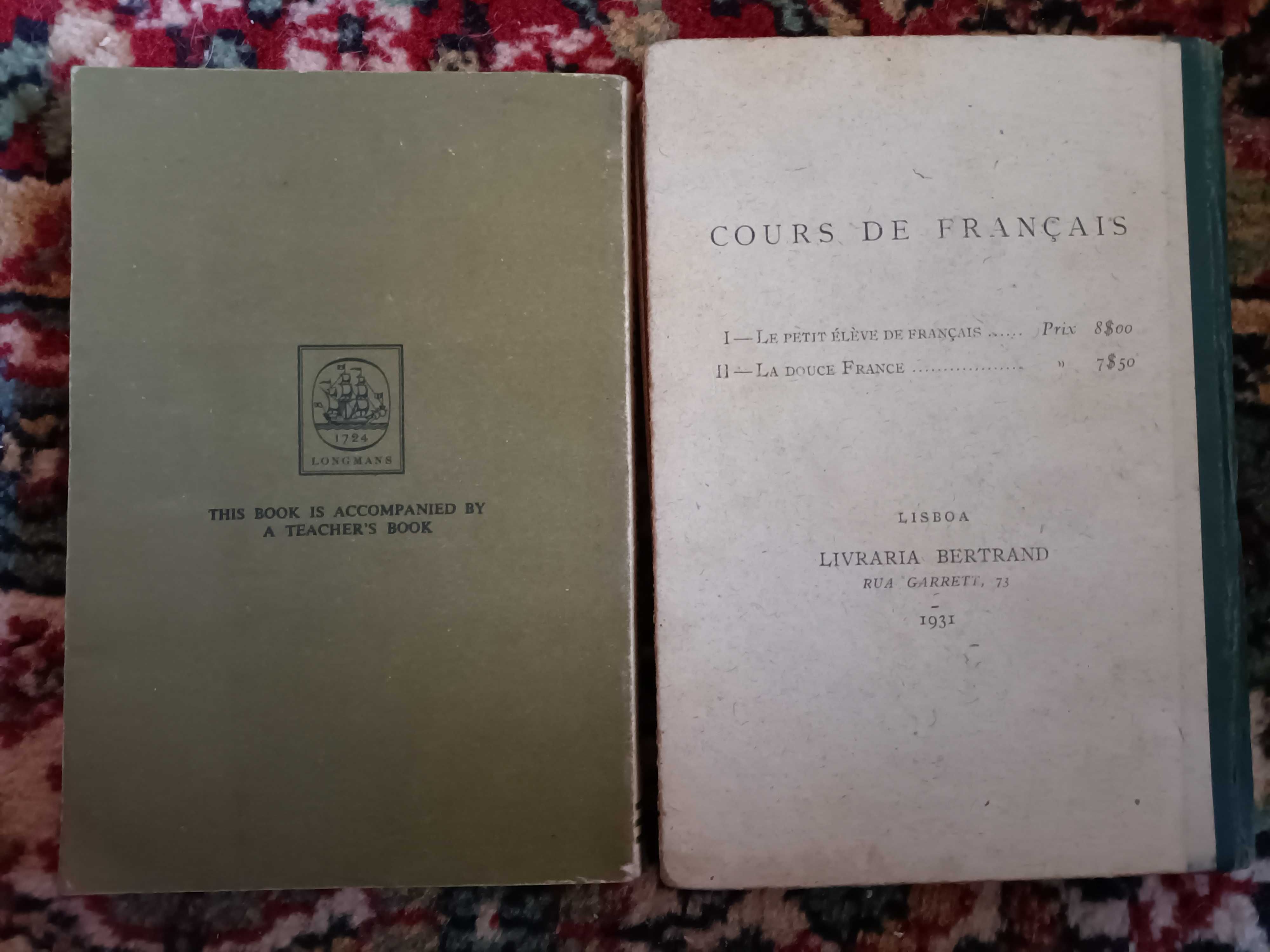 Livro de Francês antigo