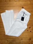 Biale spodnie eleganckie massimo dutti nowe z metka
