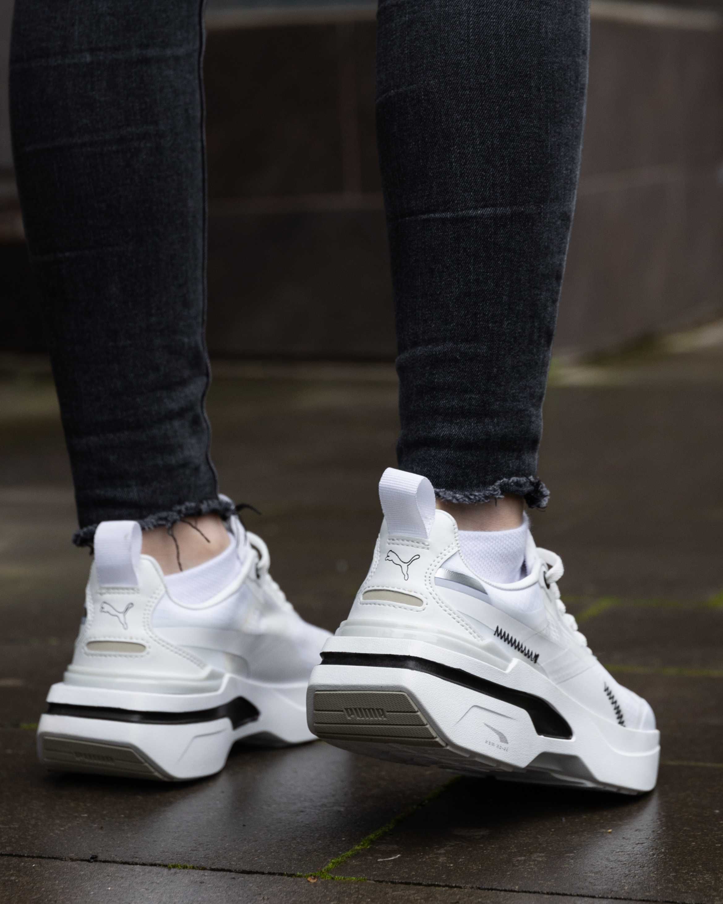 Кроссовки женские Puma Kosmo Rider White Пума Космо Райдер