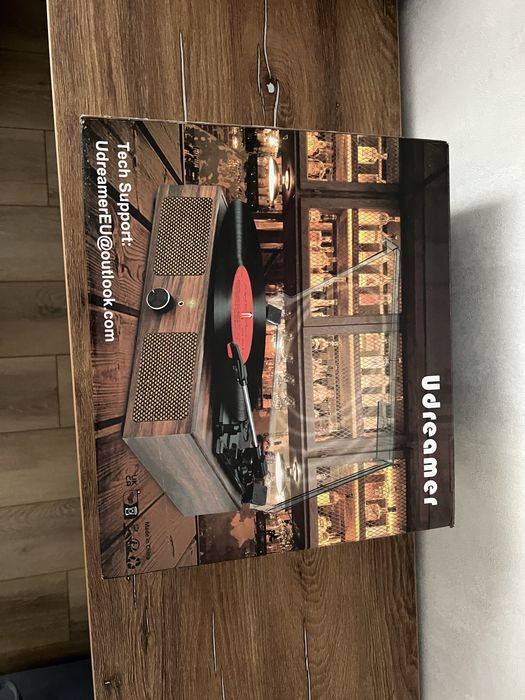 Вініловий програвач Udreamer Wood з Bluetooth USB