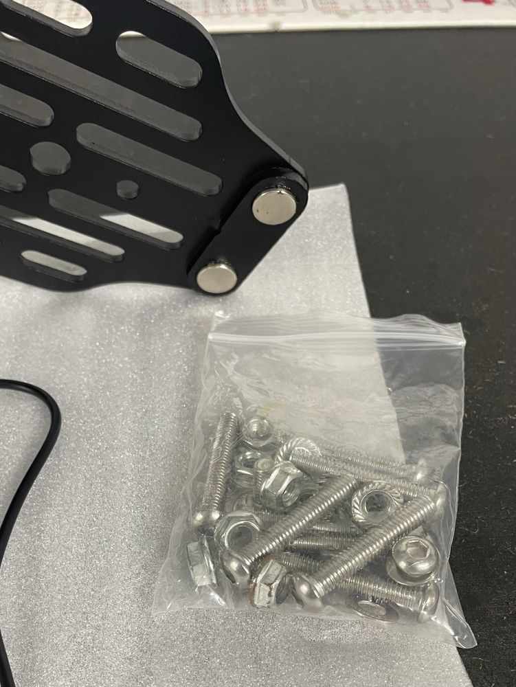 Suporte Matricula dobravel Kawasaki
