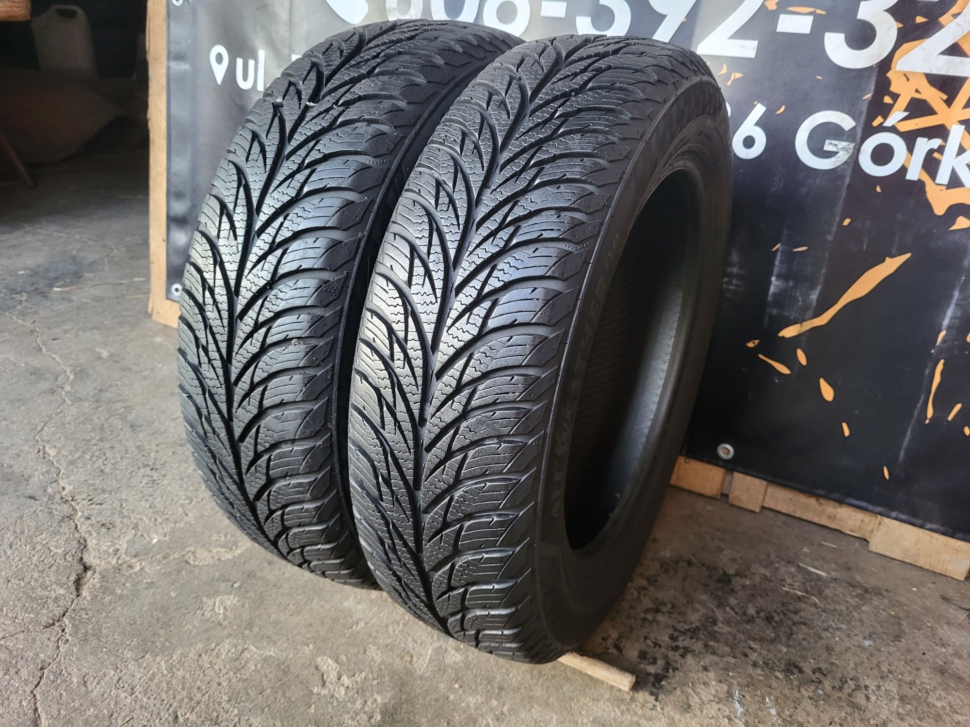 Opony wielosezonowe 155/65/14 Matador 19rok 6mm