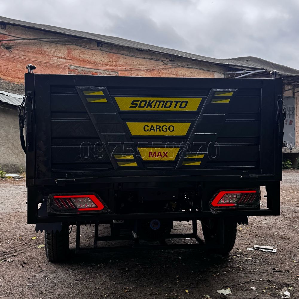 Електротрицикл ГІБРІД 1,5т-2500W-72V-58,5Ah
