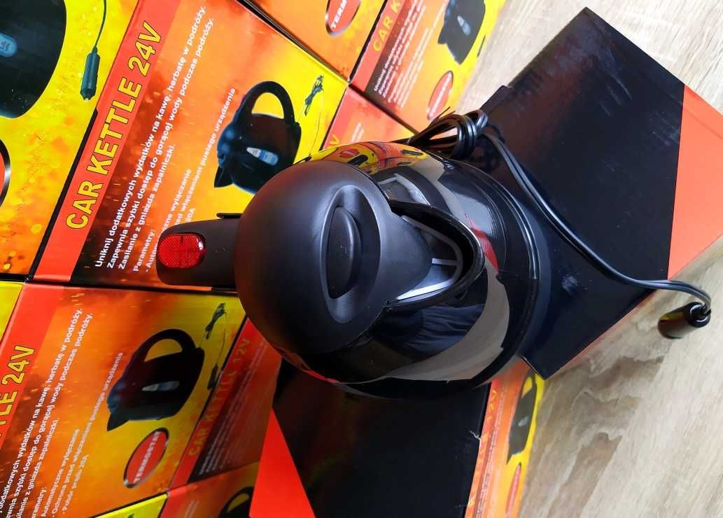 Автомобильный чайник в авто от прикуривателя на 12V 24V Электрочайник